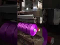 Purple PP Intermingled Yarn Polypropylene Yarn For Filtration Fabric