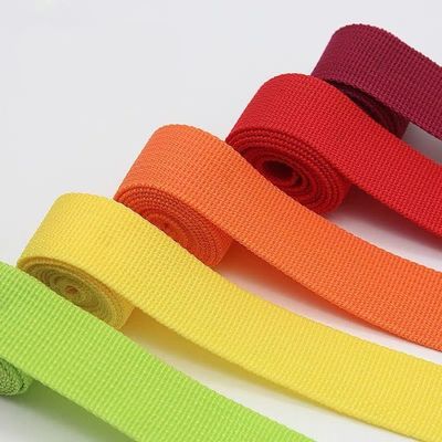 UV Resistant Industrial Webbing in Red for Optimal Performance and Durability