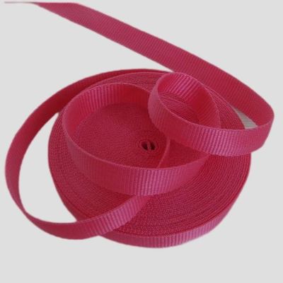 Backpacks & Luggage Polypropylene Straps Black Rose 25mm Polypropylene Webbing